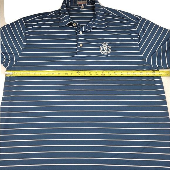 Peter Millar Mens XL Summer Comfort Golf‎ Polo Shirt Mens Activewear Wicking - Picture 6 of 11